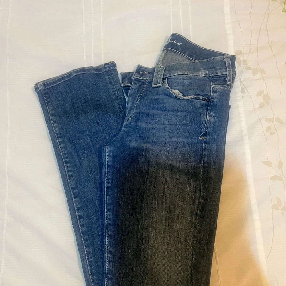 7 For All Mankind Dark Skinny Jeans 🌸 - Picture 2 of 4